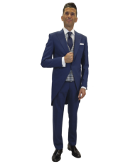 Chaqué Azul en La trajeria